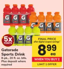 ACME Gatorade Sports Drink offer