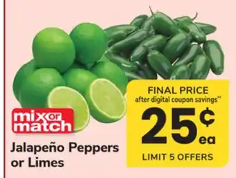 ACME Jalapeño Peppers or Limes offer