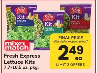 ACME Fresh Express Lettuce Kits offer