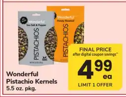 ACME Wonderful Pistachio Kernels offer