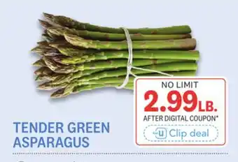 Kings Food Markets TENDER GREEN ASPARAGUS offer