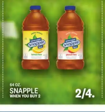 Kings Food Markets SNAPPLE offer