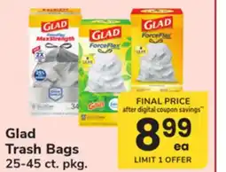 ACME Glad Trash Bags offer