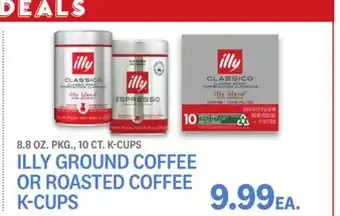 Kings Food Markets ILLY GROUND COFFEE OR ROASTED COFFEE K-CUPS offer