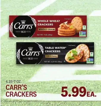 Kings Food Markets CARR'S CRACKERS offer