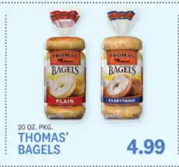 Kings Food Markets THOMAS' BAGELS offer