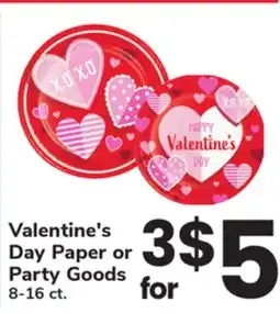 ACME Valentine's Day Paper or Party Goods offer