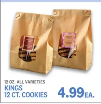 Kings Food Markets KINGS 12 CT. COOKIES offer