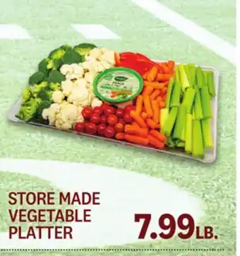 Kings Food Markets MADE VEGETABLE PLATTER offer