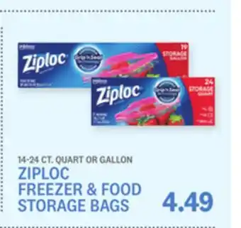 Kings Food Markets ZIPLOC FREEZER & FOOD STORAGE BAGS offer