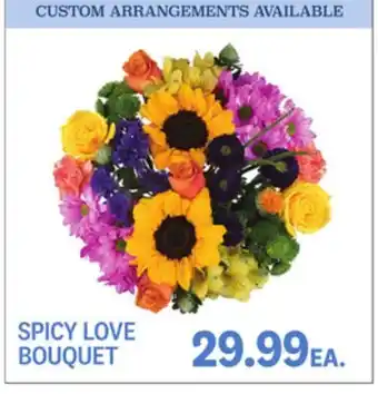 Kings Food Markets SPICY LOVE BOUQUET offer