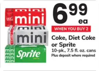 ACME Coke, Diet Coke or Sprite offer