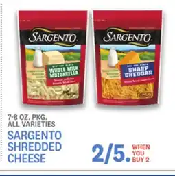 Kings Food Markets SARGENTO SHREDDED CHEESE offer