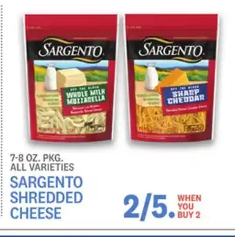 Kings Food Markets SARGENTO SHREDDED CHEESE offer