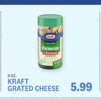 Kings Food Markets KRAFT GRATED CHEESE offer