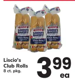 ACME Liscio's Club Rolls offer