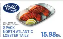 Kings Food Markets 2 PACK NORTH ATLANTIC LOBSTER TAILS offer