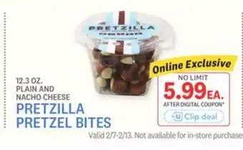 Kings Food Markets PRETZILLA PRETZEL BITES offer