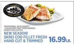 Kings Food Markets SKREI COD FILLET offer