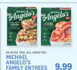 Kings Food Markets MICHAEL ANGELO'S FAMILY ENTREES offer