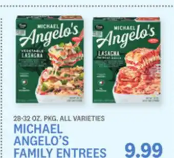 Kings Food Markets MICHAEL ANGELO'S FAMILY ENTREES offer