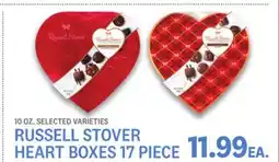 Kings Food Markets RUSSELL STOVER HEART BOXES 17 PIECE offer