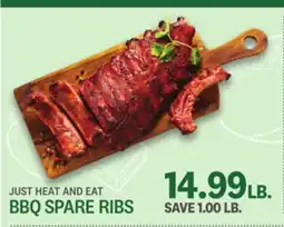 Kings Food Markets BBQ SPARE RIBS offer