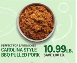 Kings Food Markets CAROLINA STYLE BBQ PULLED PORK offer