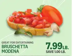 Kings Food Markets BRUSCHETTA MODENA offer