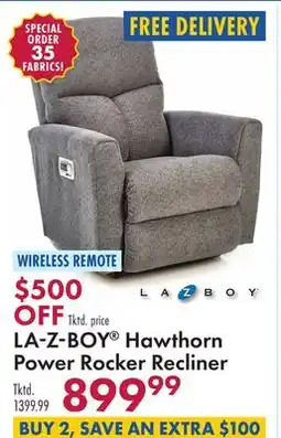 Boscov's LAZBOY Hawthorn Power Rocker Recliner offer