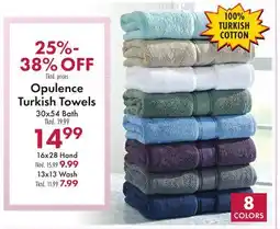 Boscov's Opulence Turkish Towels offer