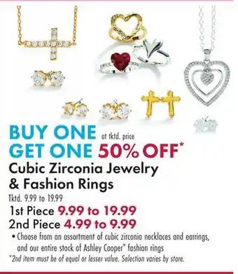 Boscov's Cubic Zirconia Jewelry Fashion Rings offer