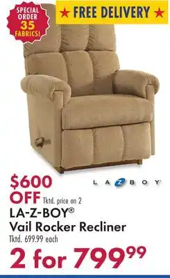 Boscov's LAZBOY Vail Rocker Recliner offer