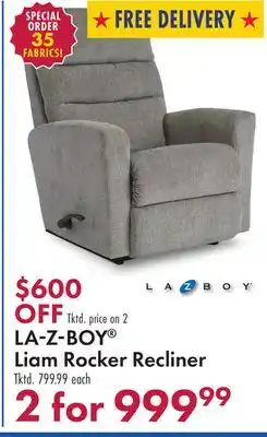 Boscov's LAZBOY Liam Rocker Recliner offer