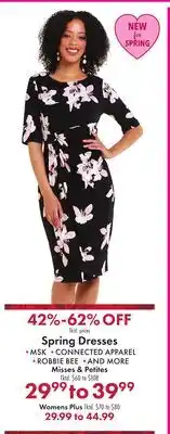 Boscov's Spring Dresses offer