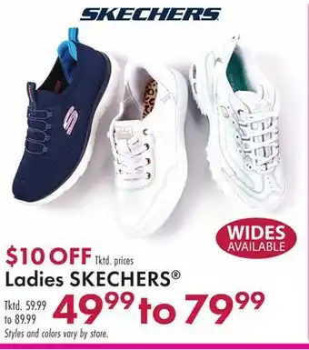 Boscov's Ladies SKECHERS offer