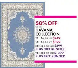 Boscov's HAVANA COLLECTION offer