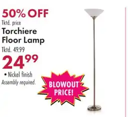 Boscov's Torchiere Floor Lamp offer