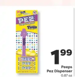 Weis Markets Peeps Pez Dispenser offer