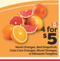 Weis Markets Navel Oranges, Red Grapefruit, Cara Cara Oranges, Blood Oranges, or Minneola Tangelos offer