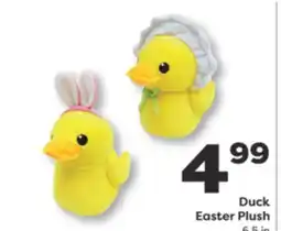 Weis Markets Duck Easter Plush offer