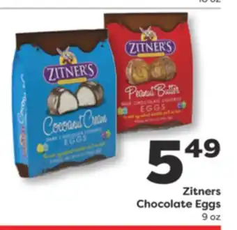 Weis Markets Zitners Chocolate Eggs offer