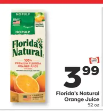 Weis Markets Florida's Natural Orange Juice offer