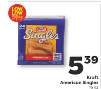 Weis Markets Kraft American Singles offer