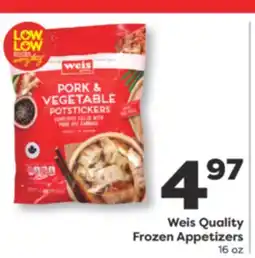 Weis Markets Weis Quality Frozen Appetizers offer