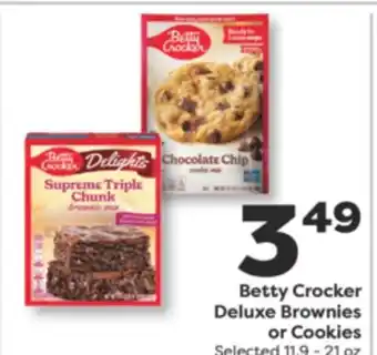 Weis Markets Betty Crocker Deluxe Brownies or Cookies offer