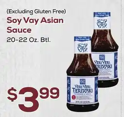 DeCicco & Sons Soy Vay Asian Sauce offer