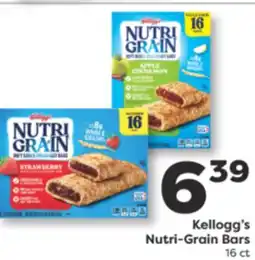 Weis Markets Kellogg's Nutri-Grain Bars offer