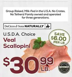DeCicco & Sons Veal Scallopini offer