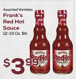 DeCicco & Sons Frank's Red Hot Sauce offer